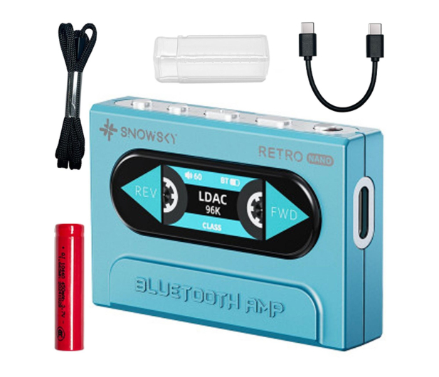 FiiO SNOWSKY RETRO NANO DAC Niebieski 6953175791638 - 1347096 - zdjęcie 4